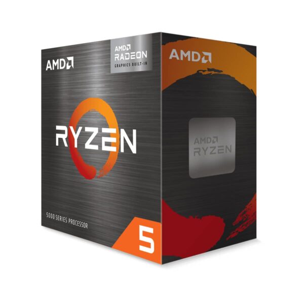 AMD Ryzen 5 5600G Processor, 6 Core, 12 Threads, 19MB Cache, Upto 4.4 Ghz Boost with integrated Radeon Graphics, AM4 Socket